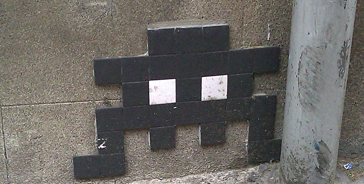 Alien from a Video Game