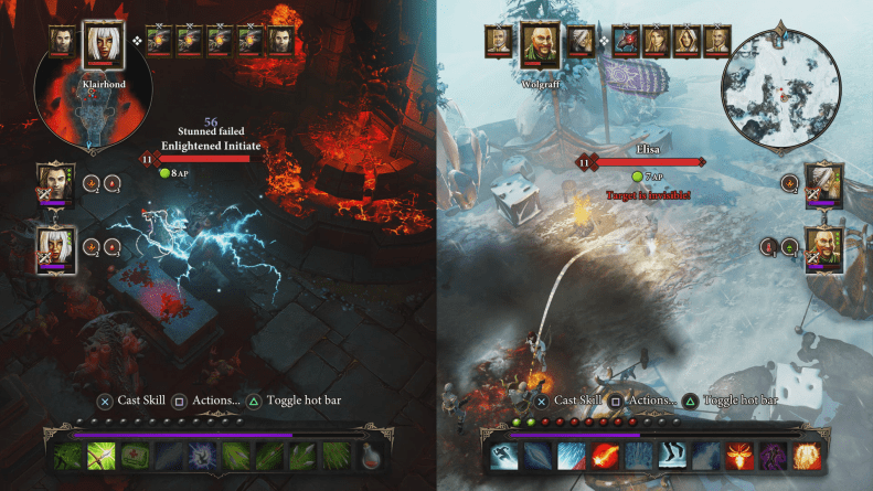 Divinity: Original Sin Elemental Battle