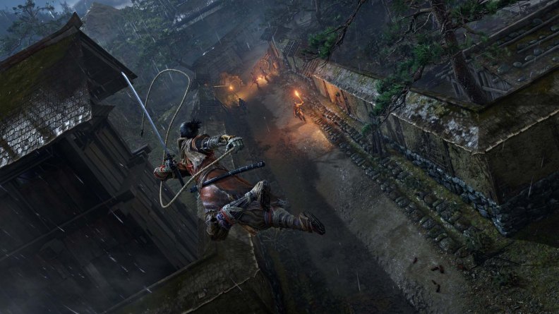 Sekiro: Shadows Die Twice Grappling Hook Screenshot