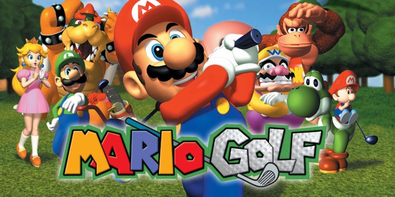 Mario Golf Art