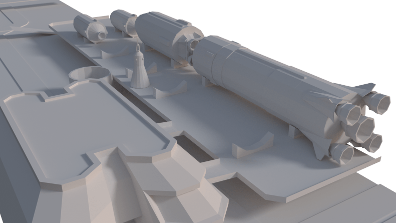 Moon Shooter 5000 stage