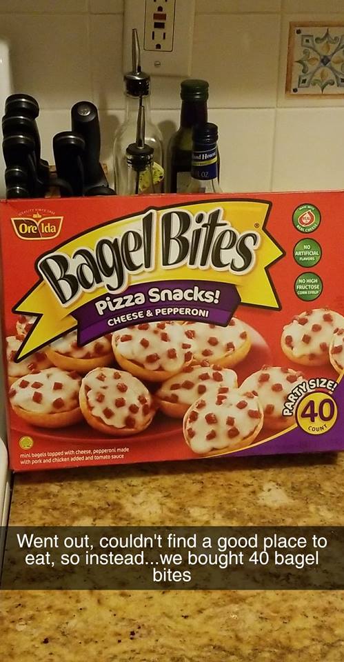 Bagel Bites Snapchat