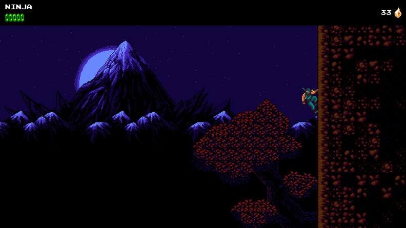 The Messenger Clings to a Cliff