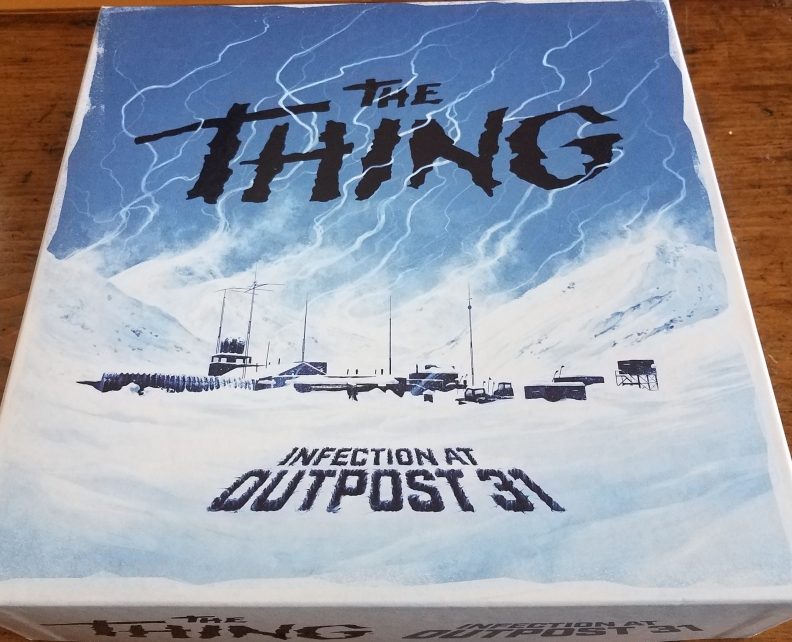 Pictured: The Thing board game