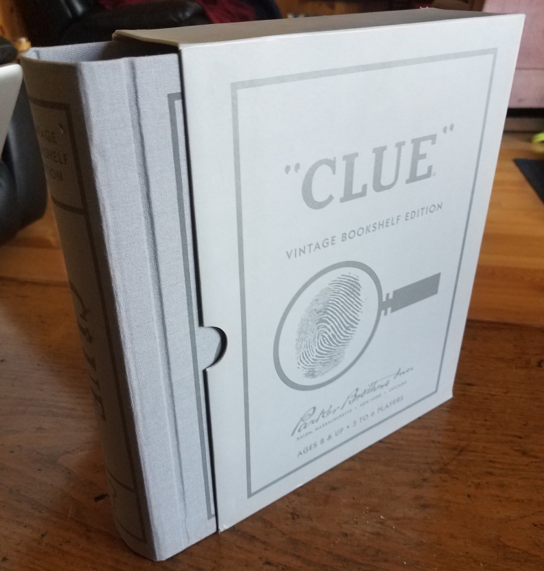 The Clue board game, vintage