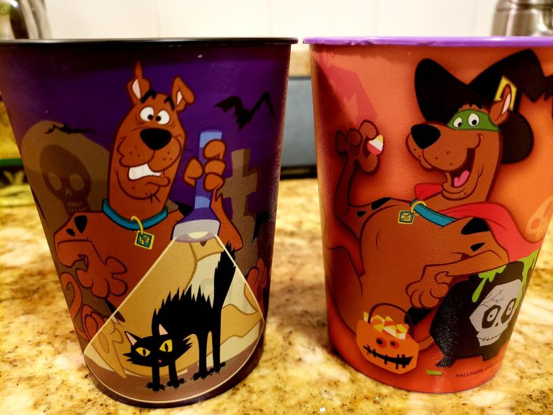 Two Scooby-Doo Cups