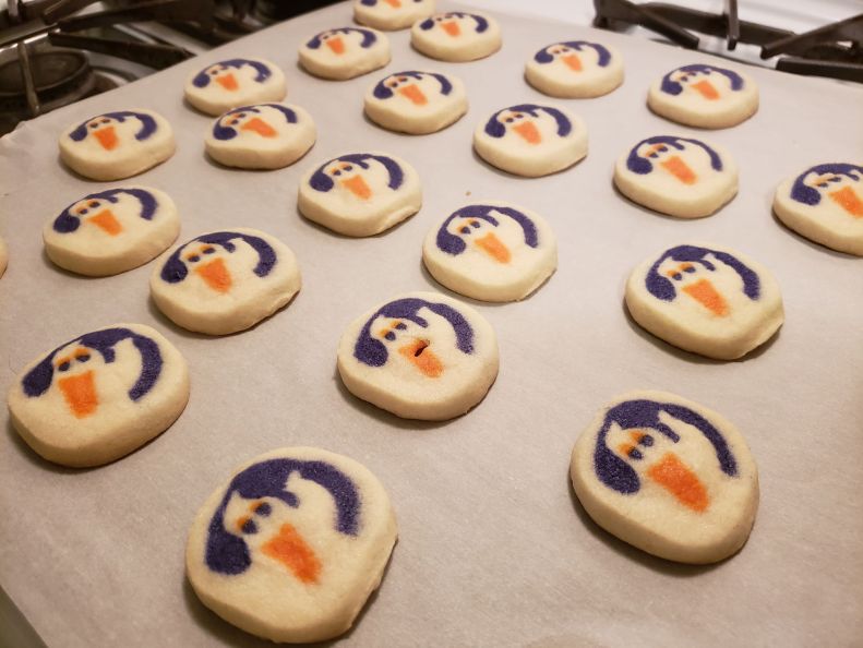 Ghost sugar cookies