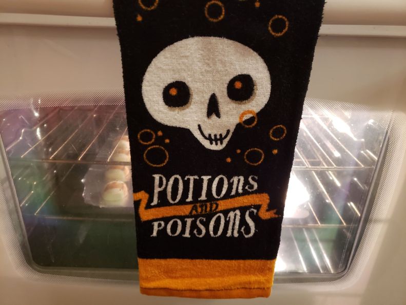 Potions and Poisons dish towel