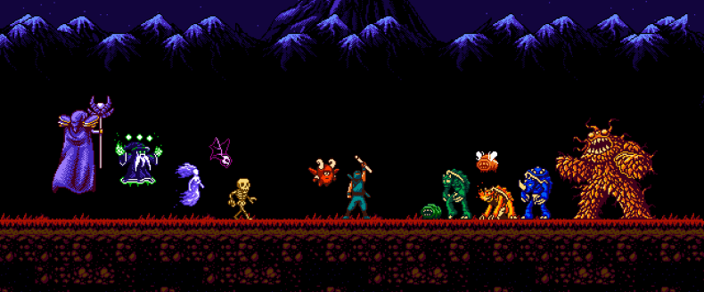 The Messenger characters
