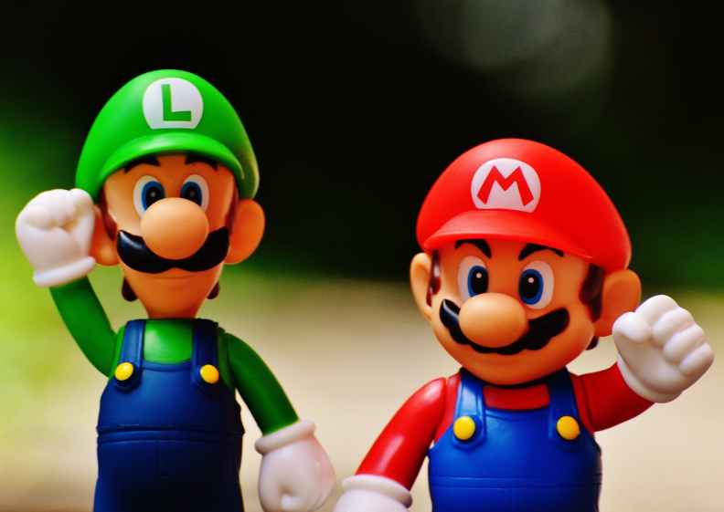 Mario and Luigi from Nintendo