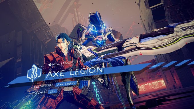 Astral Chain Axe Legion