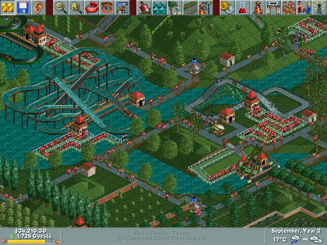 Rollercoaster Tycoon screenshot