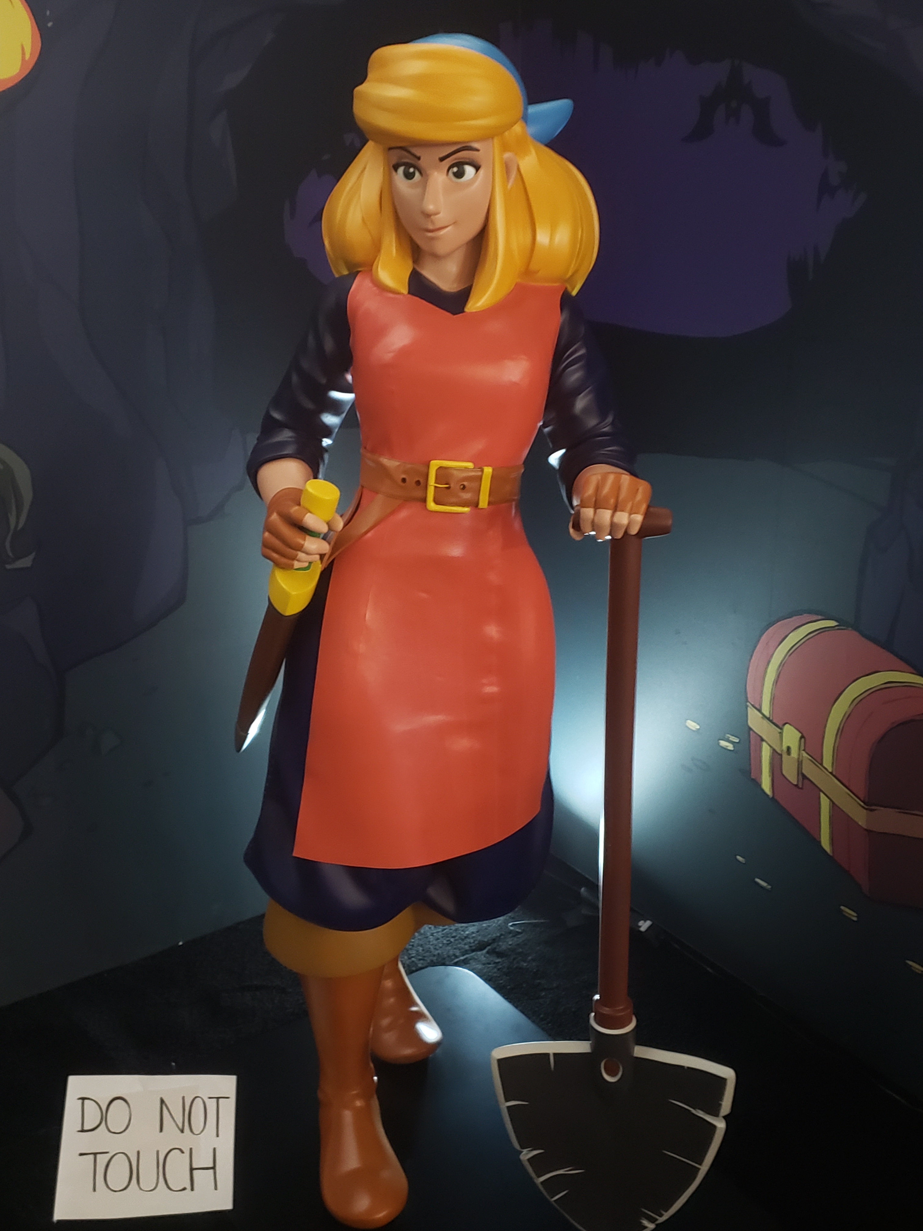 Crypt of the Necrodancer Statue at PAX