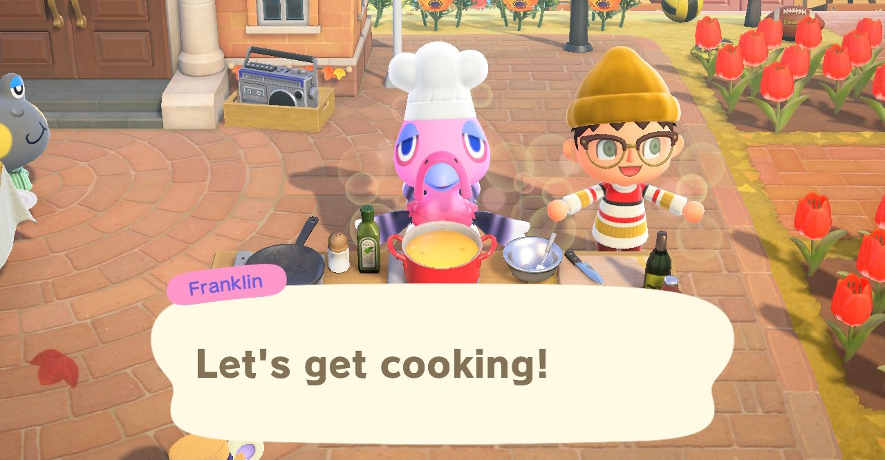 Franklin from Animal Crossing: New Horizons